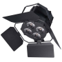 Reflektor sceniczny LIGHT4ME P4 LED PAR ciepły wht-84050