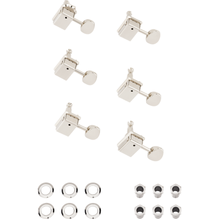 Klucze do gitary Fender ClassicGear Staggered Set -84136