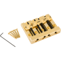 Mostek Fender Himass string through Bass gold-84145