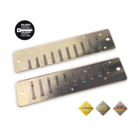 Stroiki Seydel Reed plates Blues 1847 C Lightning-84268