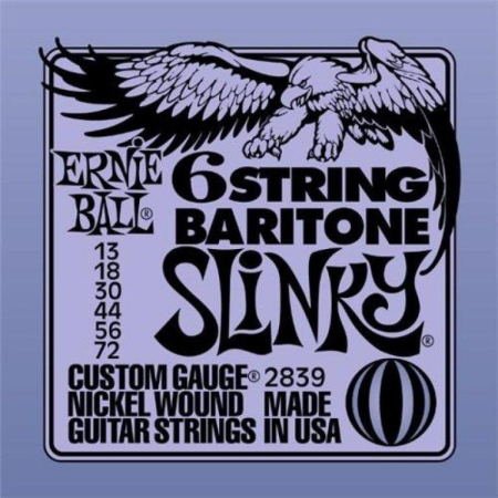 Str.Ernie Ball 2839 Slinky Baritone 13-72 Drop A-84271