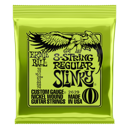 Str.Ernie Ball 2629 Regular Slinky 11-74, 8-string-84272