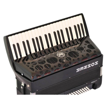 Akordeon Hohner Amica Forte IV 120B Black-84348 Akordeon Hohner Amica Forte IV 120B Black-84348