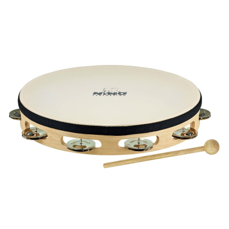 Tamburyn NINO Percussion Nino25 Headed Wood 10"-84494
