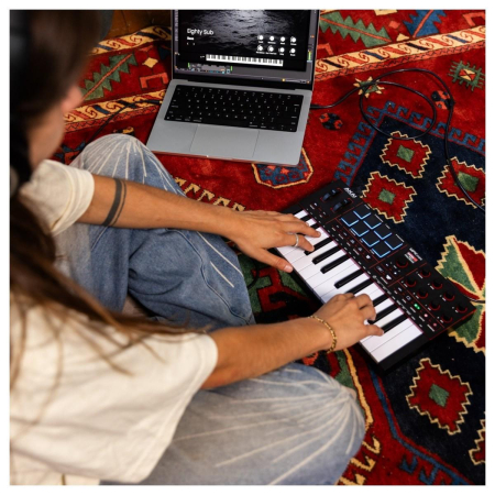 Klawiatura sterująca Akai MPK Mini 4 Black USB/MID-84534