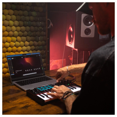 Klawiatura sterująca Akai MPK Mini 4 Black USB/MID-84535