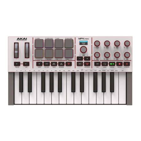 Klawiatura sterująca Akai MPK Mini 4 Grey USB/MID-84536
