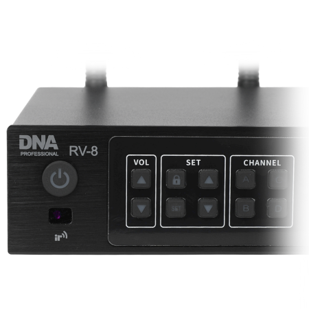Mikrofon DNA RV-8 bezprzewodowy 8-kanałowy do ręki-84577