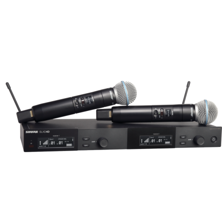 Mikrofon Shure SLXD24DE/SM58 G59 podwójny do ręki-84623