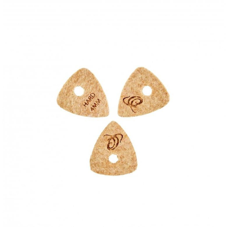 Kostki do ukulele Ortega Hard Felt Picks 3szt.-84838