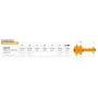 Futerał do gitary Oretga Economy Series Electric-84830