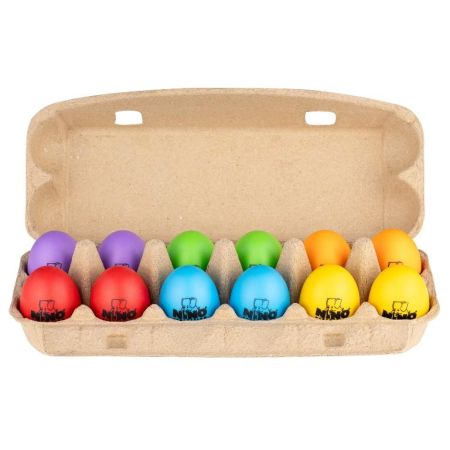 Zestaw Egg Shakerów Nino Percussion NINOSET18-85209