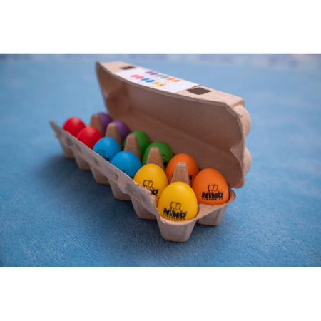 Zestaw Egg Shakerów Nino Percussion NINOSET18-85210