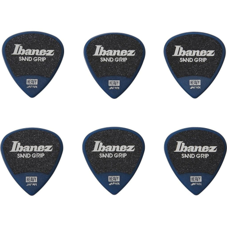Zestaw kostek Ibanez Grip Wizard 6 pcs Blue 1,0-85401
