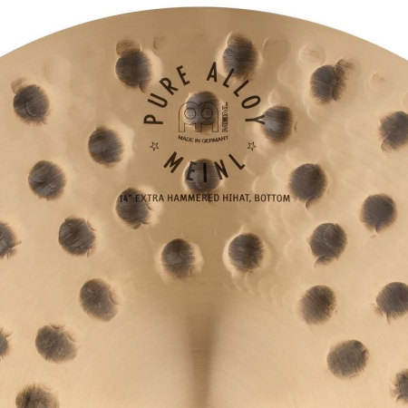 Meinl Cymbals Pure Alloy Extra Hammered Hi-hat 14