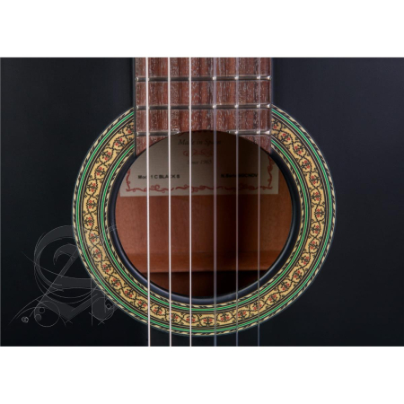 Gitara klasyczna Alhambra 1C black satin pokrowiec-85910 Gitara klasyczna Alhambra 1C black satin pokrowiec-85910