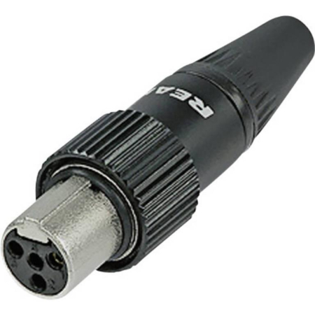 Xlr mini Neutrik Rean 4-pin żeńskie RT4 FCT-B  -86580