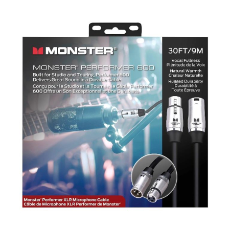 Kabel Xlr-Xlr 9m Monster Performer 600 Microphone-86646