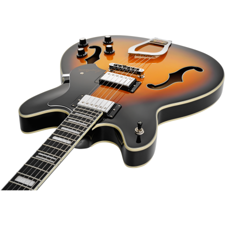 Hagstrom Viking Tobacco Sunburst Semi-Hollow Jazz -86912