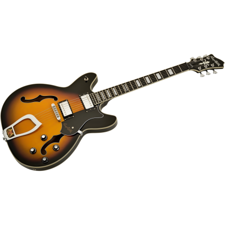 Hagstrom Viking Tobacco Sunburst Semi-Hollow Jazz -86914