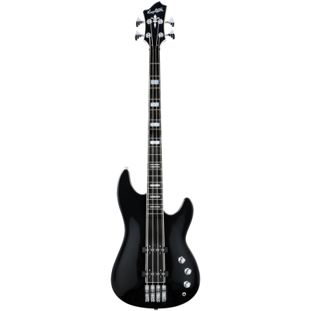 Hagstrom Supuer Swede Black Gloss - gitara basowa-86916