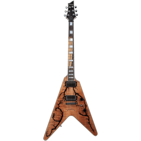 Schecter V-1 Electro-Resin Gloss Natural EXPO-86930