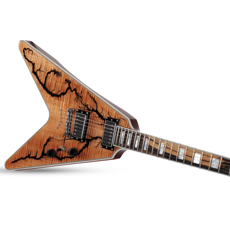 Schecter V-1 Electro-Resin Gloss Natural EXPO-86934