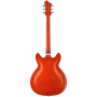 Hagstrom Super Viking Mandarin Flame Semi-Hollow-86907
