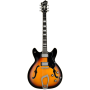 Hagstrom Viking Tobacco Sunburst Semi-Hollow Jazz -86910