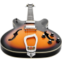 Hagstrom Viking Tobacco Sunburst Semi-Hollow Jazz -86913