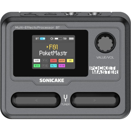 SONICAKE QME-10BK Pocket Master multiefekt-87003