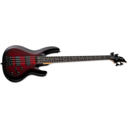 ESP LTD B-204DX Red Burst gitara basowa-87086