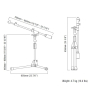 Statyw mikrofonowy TAMA MS736LBK Iron Works-87133