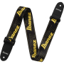 Pasek do gitary Ibanez GSD50-YE Logo Blk/Yellow-87493