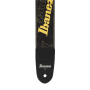 Pasek do gitary Ibanez GSD50-YE Logo Blk/Yellow-87496
