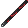 Pasek do gitary Ibanez GSD50-RD Logo Blk/Red-87499