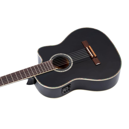 Gitara elektroklasyczna Ortega RCE141BK 4/4 W/BAG-87522