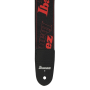 Pasek do gitary Ibanez GSD50-RD Logo Blk/Red-87500