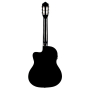 Gitara elektroklasyczna Ortega RCE141BK 4/4 W/BAG-87519