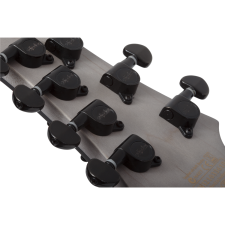 Schecter Omen Elite 7 Multiscale See ThruBlueBurst-87658