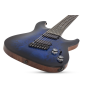 Schecter Omen Elite 7 Multiscale See ThruBlueBurst-87648