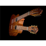 Ukulele Ortega HYDRA Custom Double Neck TenorW/BAG-87711