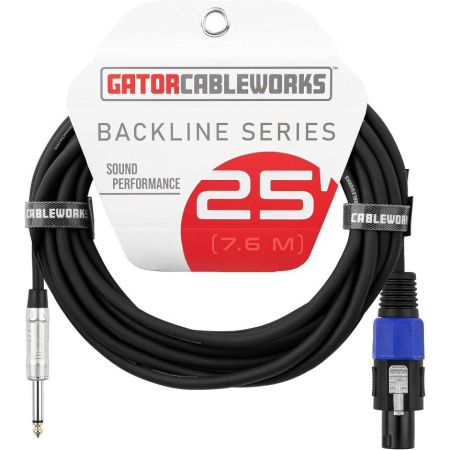 Kabel Jack-Speakon 7,5m Gator Backline Series-88455