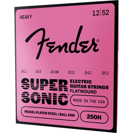 Str.Fender SuperSonic 50 Flatwound 12-52 Limit.EDT-88517