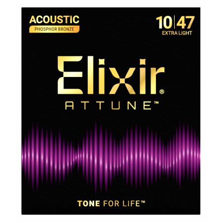 Str.Elixir Attune Phosphor Bronze 10-47 Acoustic-89050