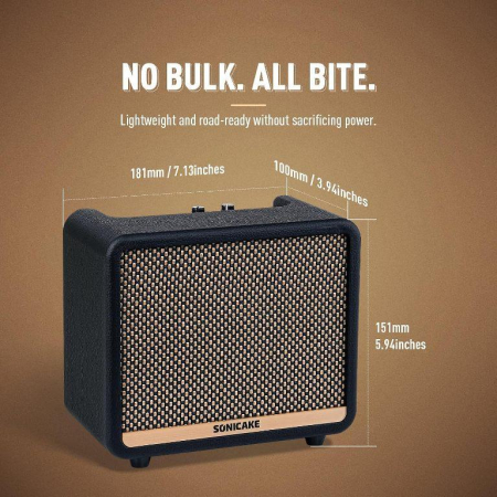 SonicakeQAM-20 AmpCube  wzmacniacz gitarowy BT DSP-89135