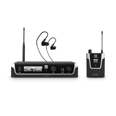 LD Systems U505 IEM HP system in-ear 584-608 MHz-89449