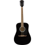 Fender FA-125 Blk z pokrowcem gitara akustyczna-89641