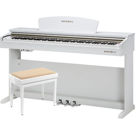 Kurzweil M90 WH - pianino cyfrowe białe z ławą-90221