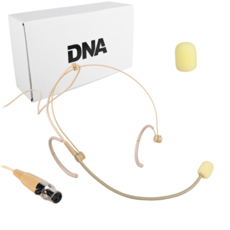 Mikrofon DNA HM-01B nagłowny w kolorze skóry-90248